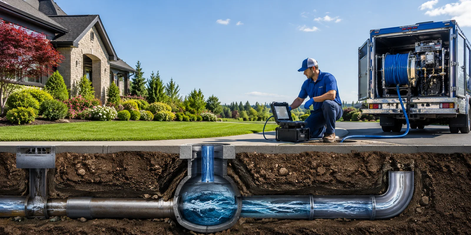 Drainage restoration information for Brownell, KS